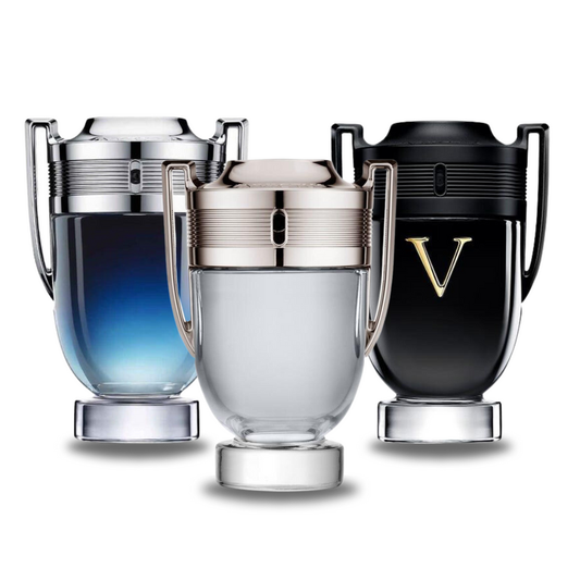 SET DI 3 PROFUMI: PACO RABANNE INVICTUS LEGEND, INVICTUS, INVICTUS VICTORY 100ML